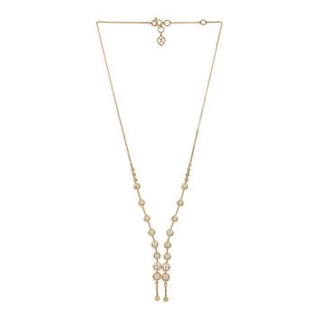 Tanishq Diamond Cascade Y-Necklace for Women
