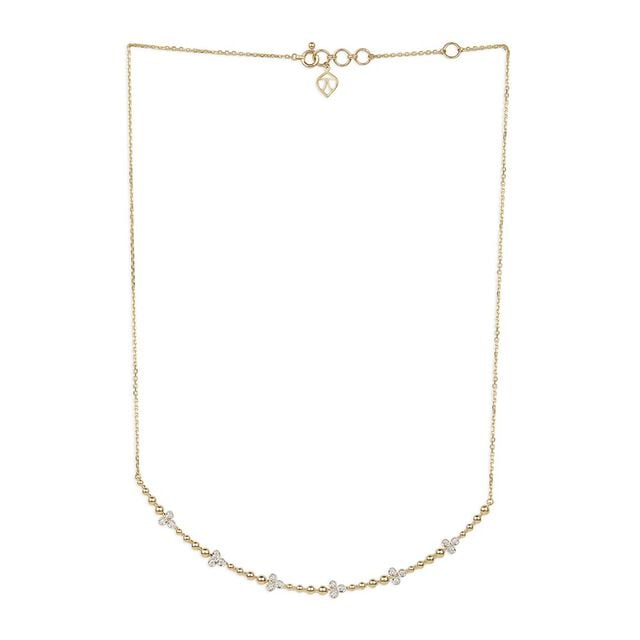 Tanishq 18KT Dewdrop Garland Necklace for Women 