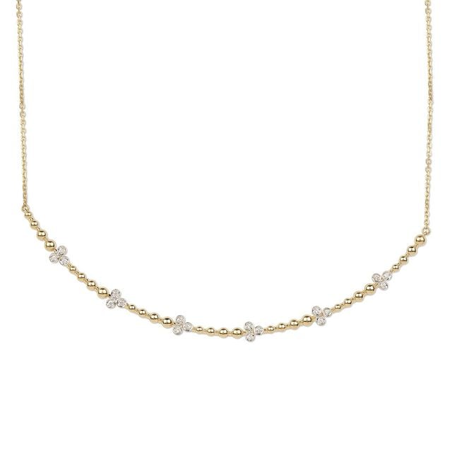 Tanishq 18KT Dewdrop Garland Necklace for Women 2