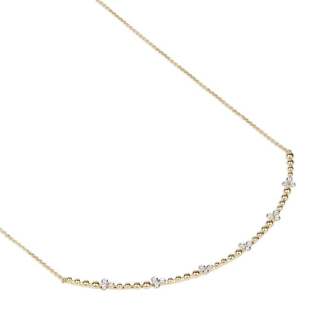 Tanishq 18KT Dewdrop Garland Necklace for Women 3