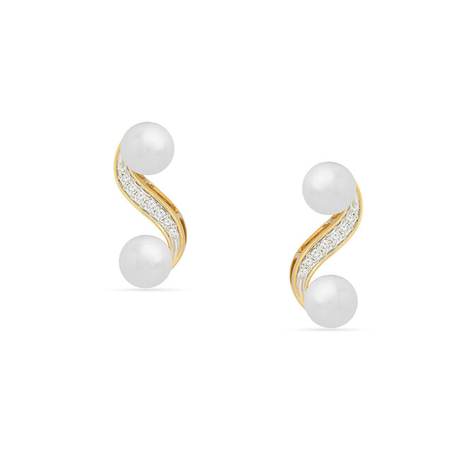 Tanishq 18KT Diamond Necklace Set for Women 3