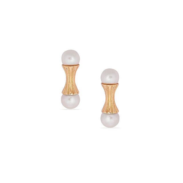Tanishq 18KT Pearl Neckwear and Earring for Women 4