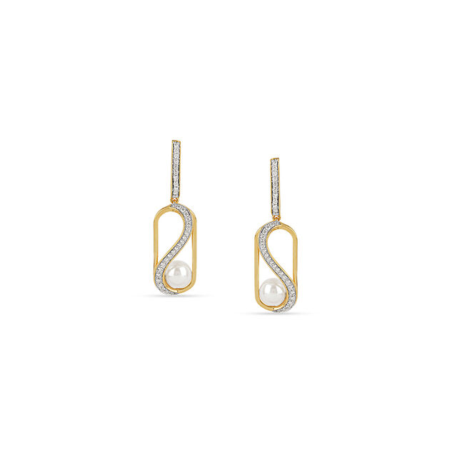 Tanishq 18KT Diamond Earrings for Women 