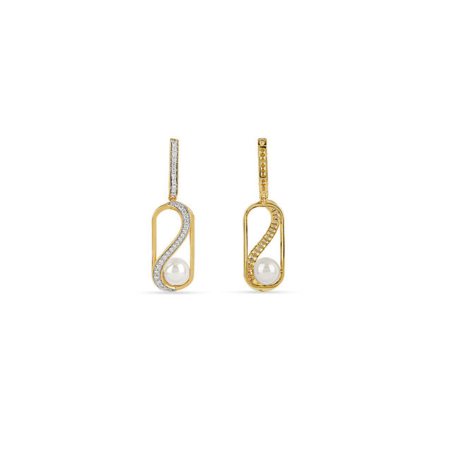 Tanishq 18KT Diamond Earrings for Women 3