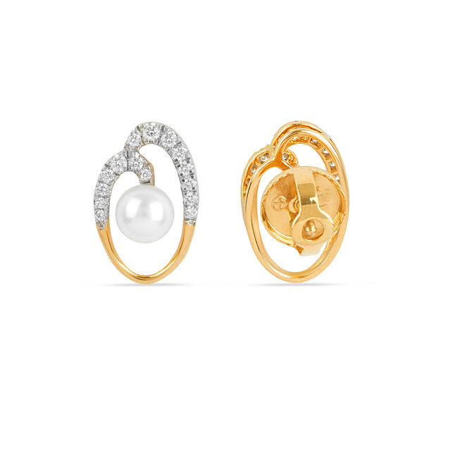 Tanishq 18KT Diamond Earrings for Women 3