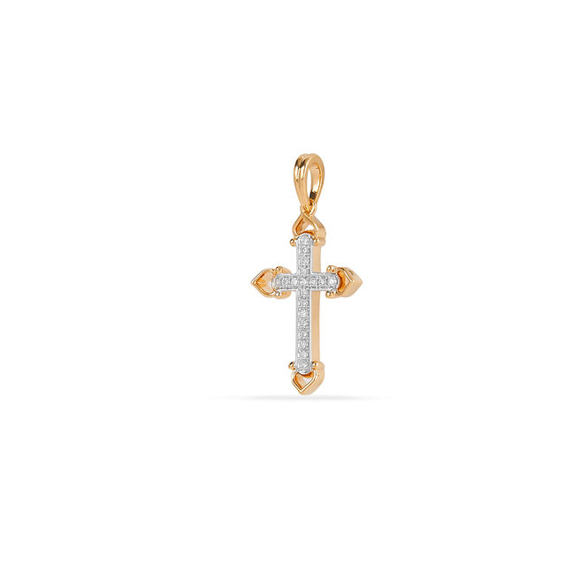 Tanishq 18KT Diamond Pendant for Women 2