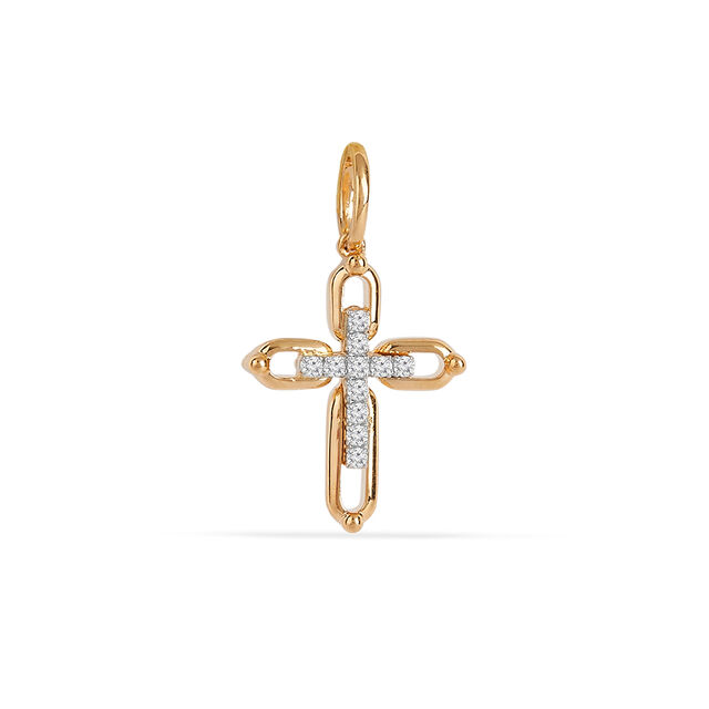 Tanishq 18KT Diamond Pendant for Women 