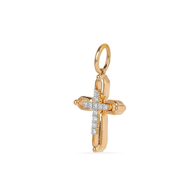 Tanishq 18KT Diamond Pendant for Women 2