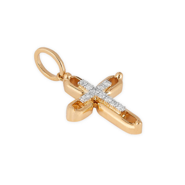 Tanishq 18KT Diamond Pendant for Women 3