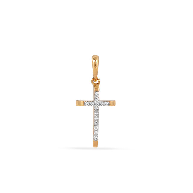 Tanishq 18KT Diamond Pendant for Women 