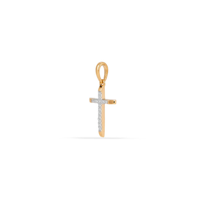 Tanishq 18KT Diamond Pendant for Women 2