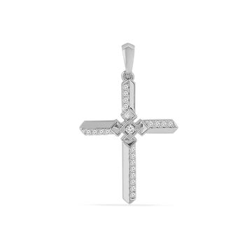 Tanishq 18KT Diamond Pendant for Men