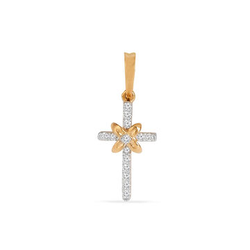 Tanishq 18KT Diamond Pendant for Women