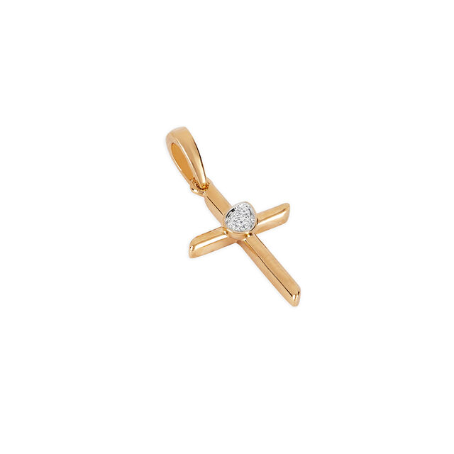 Tanishq 18KT Diamond Pendant for Women 3