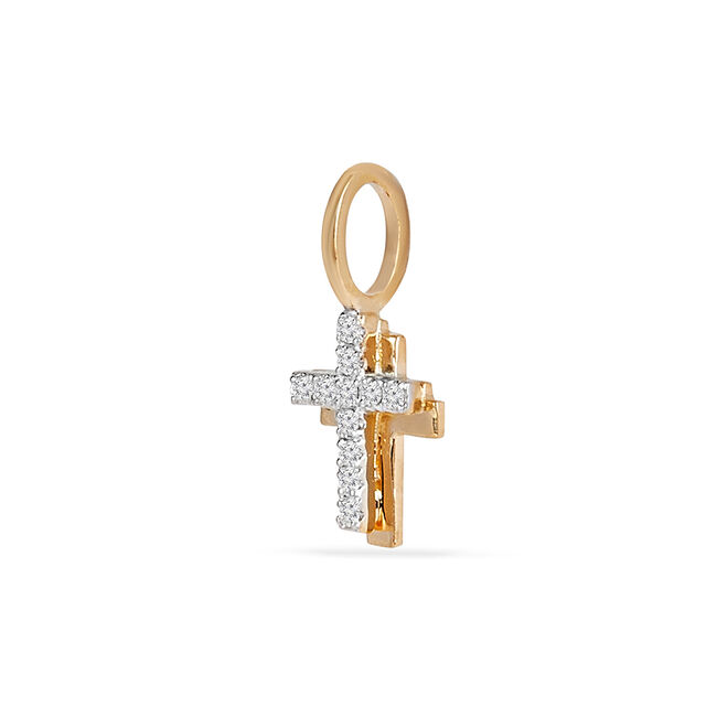 Tanishq 18KT Diamond Pendant for Women 2