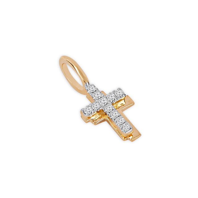 Tanishq 18KT Diamond Pendant for Women 3