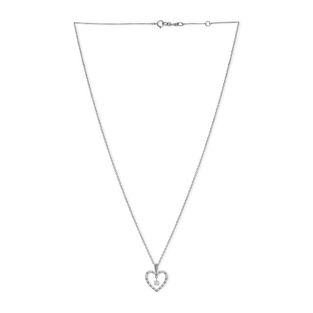 Tanishq 18KT Diamond Pendant with Chain 2