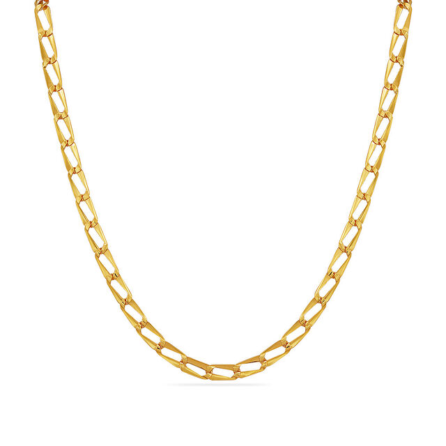 Tanishq 18 Karat Gold Chain for Men 3