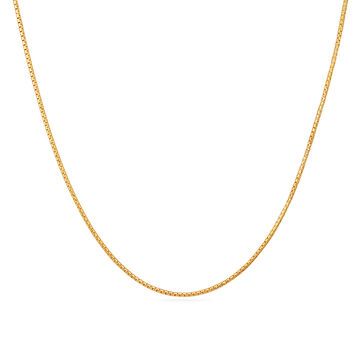 Tanishq 18 Karat Gold Chain for Men