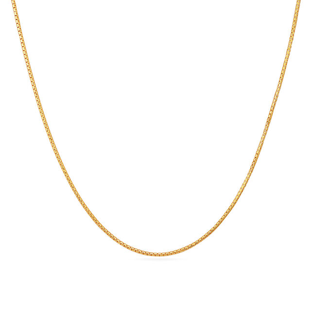 Tanishq 18 Karat Gold Chain for Men 