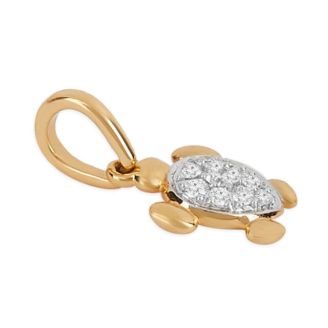 Tanishq 18KT Diamond Pendant for Women 5