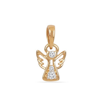 Night Owl Gold Pendant