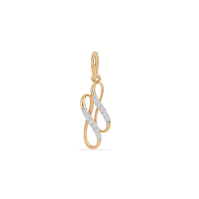 Tanishq 18KT Diamond Pendant for Women 