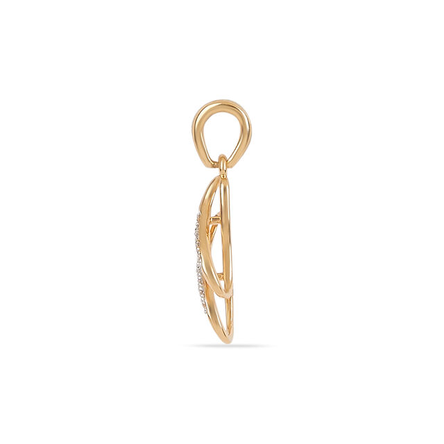 Tanishq 18KT Diamond Pendant for Women 2