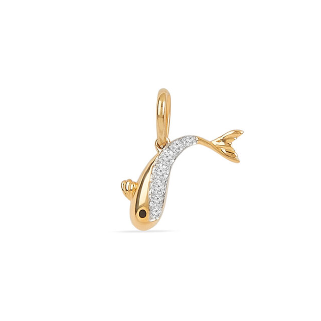 Tanishq 18KT Diamond Pendant for Women 