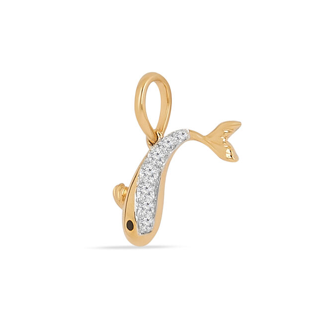 Tanishq 18KT Diamond Pendant for Women 2