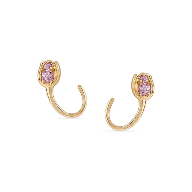 Tanishq 18KT Gold Earrings 