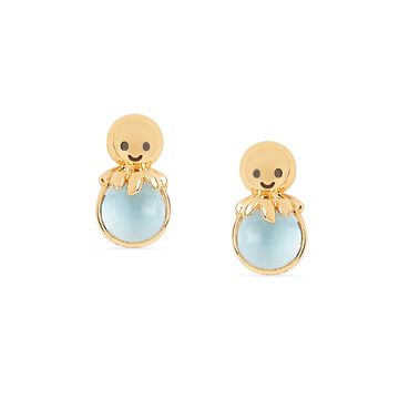 Tanishq 18KT Gold Playful Mood Octopus Stud Earrings