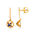 Tanishq 18 Karat Gold Earrings for Women 2