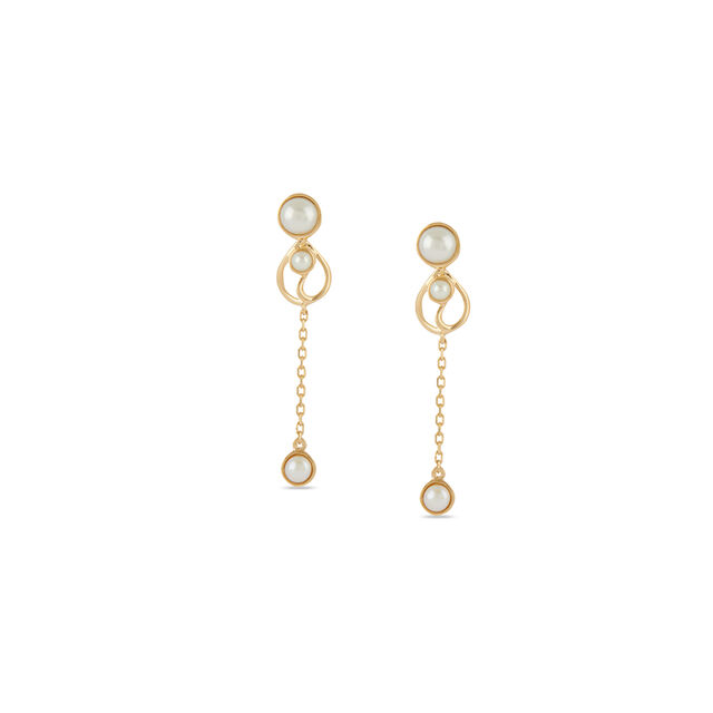 Tanishq 18 Karat Gold Earrings for Women 