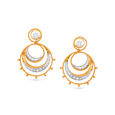 Tanishq 18 Karat Diamond Earrings for Women 