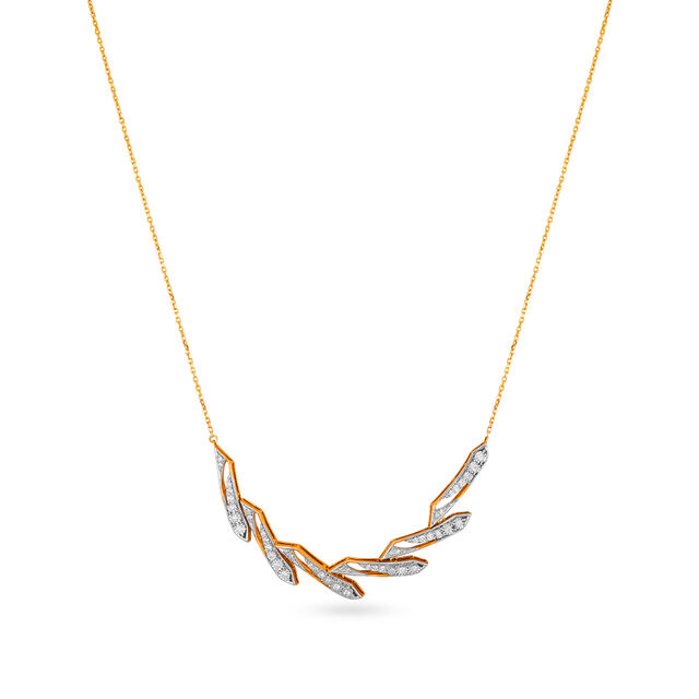 Tanishq 18 Karat Diamond Necklace for Women