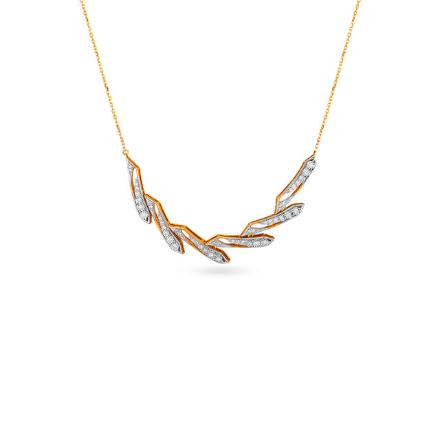 Tanishq 18 Karat Diamond Necklace for Women