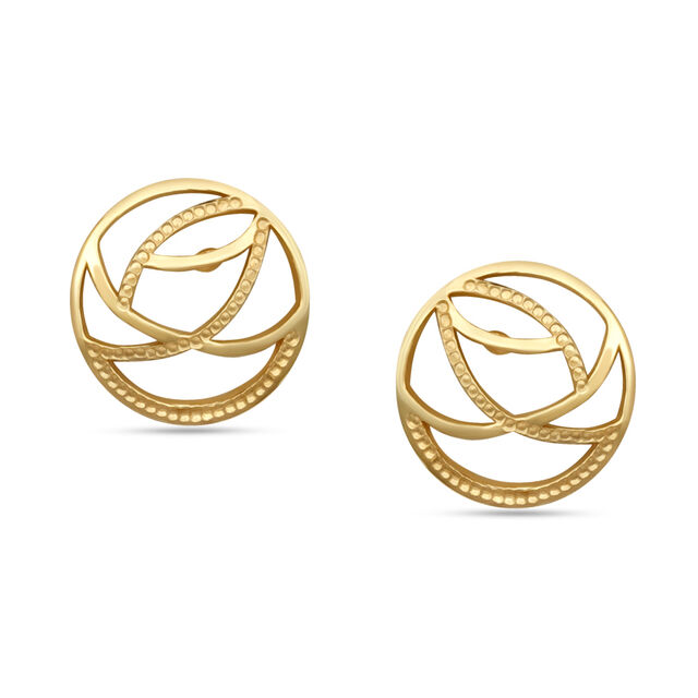 Tanishq 18 Karat Gold Earrings for Women 