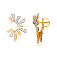 Tanishq 18 Karat Diamond Earrings for Women 2