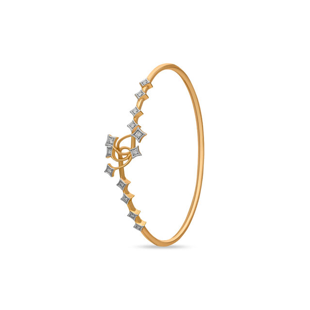 Tanishq 18 Karat Diamond Bangle for Women