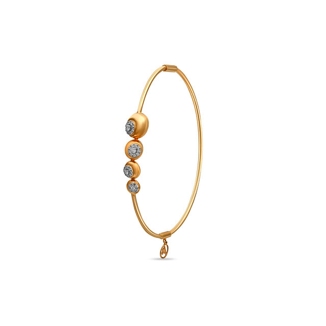 Tanishq 18 Karat Diamond Bangle for Women