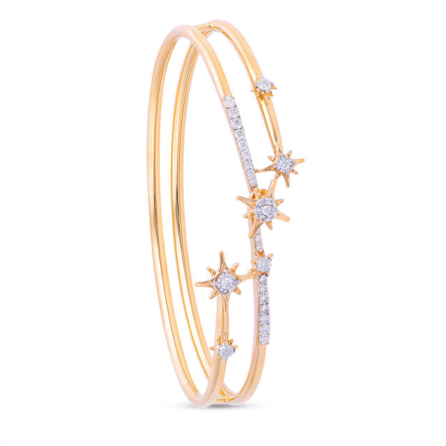18KT Gold Bangle 2