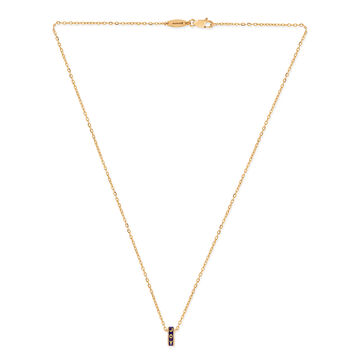 Tanishq 18KT Gold Pendant with Chain for Women