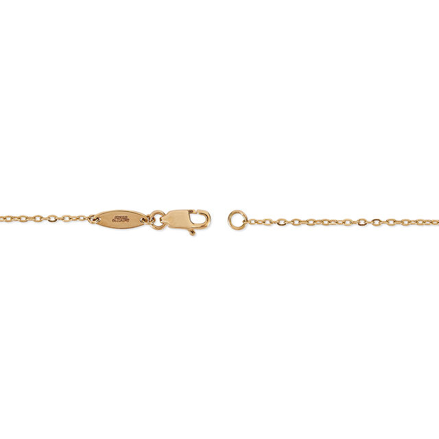 Tanishq 18KT Gold Pendant with Chain for Women 4