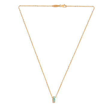 Tanishq 18KT Gold Pendant with Chain for Women