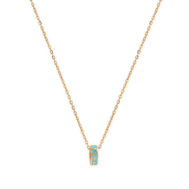 Tanishq 18KT Gold Pendant with Chain for Women 2
