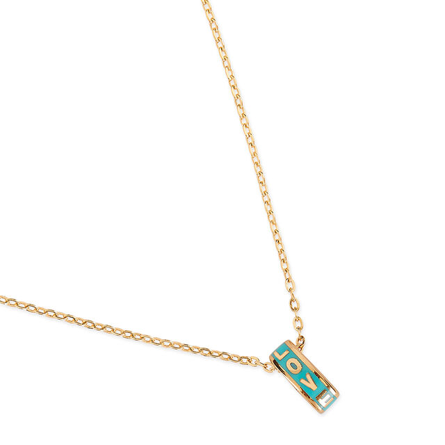 Tanishq 18KT Gold Pendant with Chain for Women 3