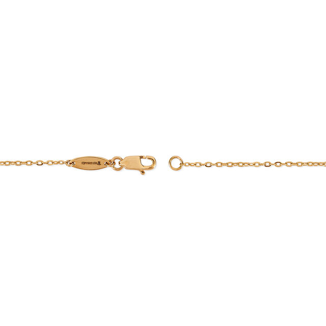 Tanishq 18KT Gold Pendant with Chain for Women 4