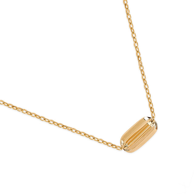 Tanishq 18KT Gold Pendant with Chain for Women 3