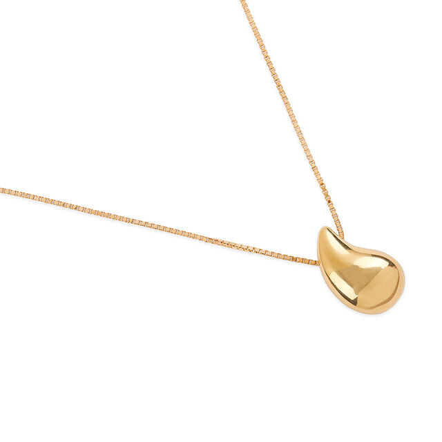 Tanishq 18KT Gold Pendant with Chain for Women 4